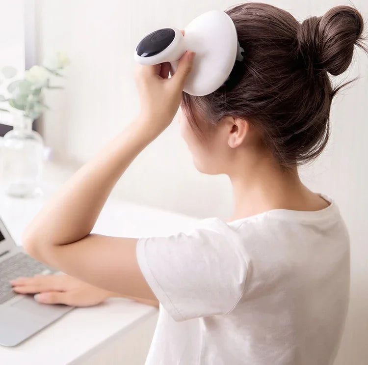 3D 智能電動頭部按摩器 頭皮按摩器