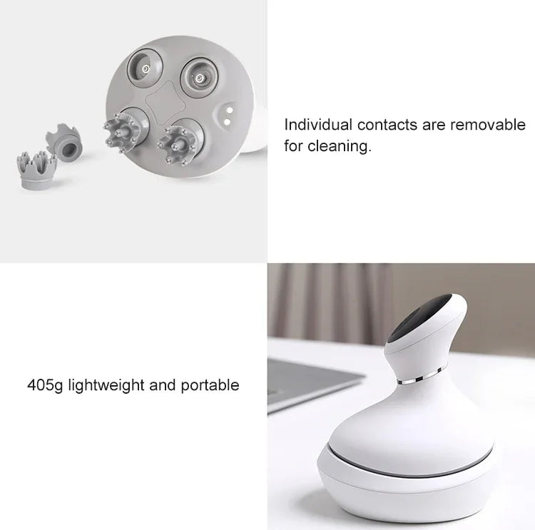 3D 智能電動頭部按摩器 頭皮按摩器