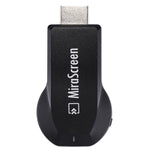 MiraScreen WiFi 顯示接收器 / Miracast Airplay DLNA 顯示接收器 無線鏡像螢幕裝置，附 2 合 1 USB 線