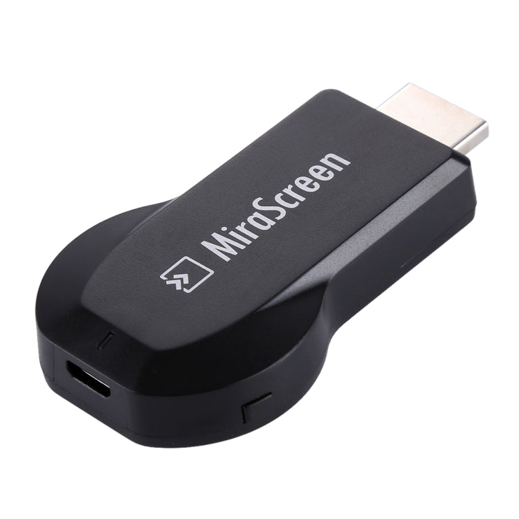 MiraScreen WiFi 顯示接收器 / Miracast Airplay DLNA 顯示接收器 無線鏡像螢幕裝置，附 2 合 1 USB 線