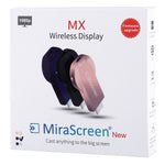 MiraScreen WiFi 顯示接收器 / Miracast Airplay DLNA 顯示接收器 無線鏡像螢幕裝置，附 2 合 1 USB 線