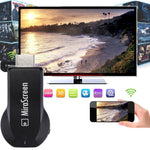 MiraScreen WiFi 顯示接收器 / Miracast Airplay DLNA 顯示接收器 無線鏡像螢幕裝置，附 2 合 1 USB 線