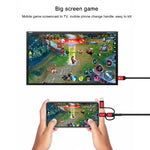 3合1 Micro USB + USB-C / Type-C + 8針轉HDMI HDTV線