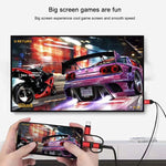 3合1 Micro USB + USB-C / Type-C + 8針轉HDMI HDTV線