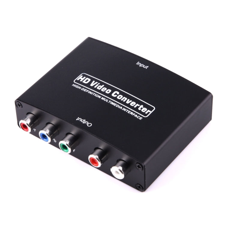 1080P 高清 HDMI 轉 YPbPr 視頻及左右聲道音頻轉換器，HDMI 轉 YPbPr+左右聲道
