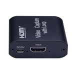 USB 2.0 轉 HDMI 4K 高清視頻擷取帶環路