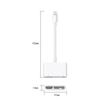 NK-103C 4 合 1 8 針轉 HDMI 多功能手機轉換器適配器，NK-103C