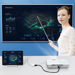 NK-103C 4 合 1 8 針轉 HDMI 多功能手機轉換器適配器，NK-103C