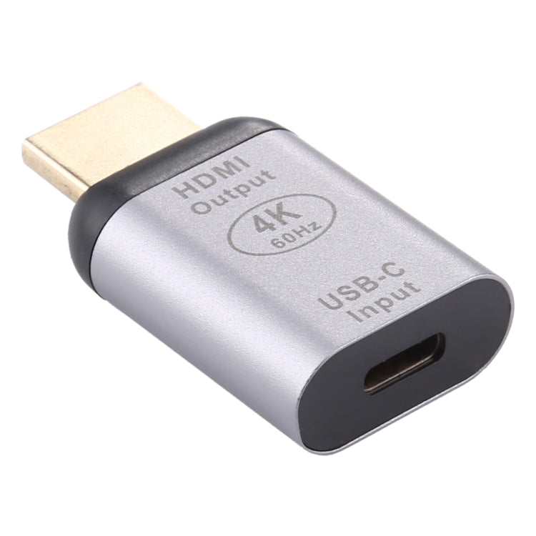 Type-C / USB-C 母轉 HDMI 公鋁合金轉接器，Type-C 母轉 HDMI 公