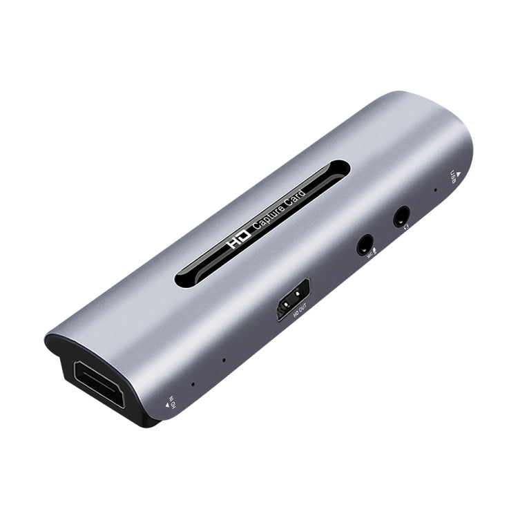Z35 HDMI 母頭 + 麥克風 轉 HDMI 母頭 + 音頻 + USB 高清視頻音頻擷取卡帶環路，Z35