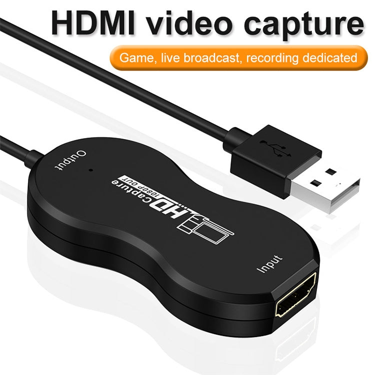 USB 2.0 轉 HDMI 高清遊戲直播錄製監控擷取器