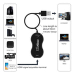 USB 2.0 轉 HDMI 高清遊戲直播錄製監控擷取器