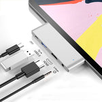 HW-TC29 4合1 Type-C / USB-C多功能擴展集線器適配器iPad Pro集線器