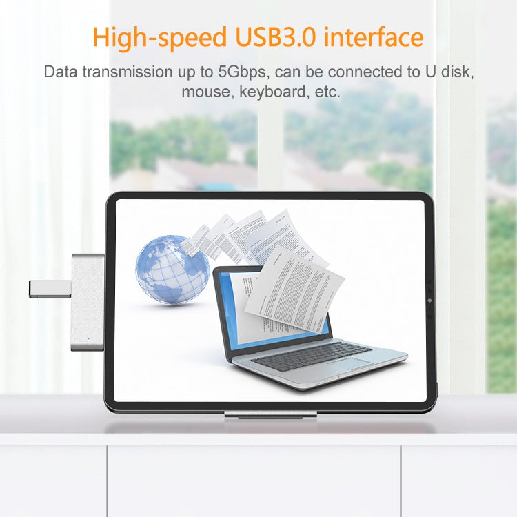 HW-TC29 4合1 Type-C / USB-C多功能擴展集線器適配器iPad Pro集線器