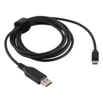 Yoga 3接口轉Type-C / USB-C公電源適配器充電線，適用於Lenovo Yoga 3，長度：約1.8米