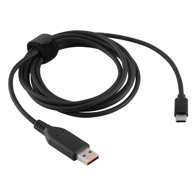 Yoga 3接口轉Type-C / USB-C公電源適配器充電線，適用於Lenovo Yoga 3，長度：約1.8米