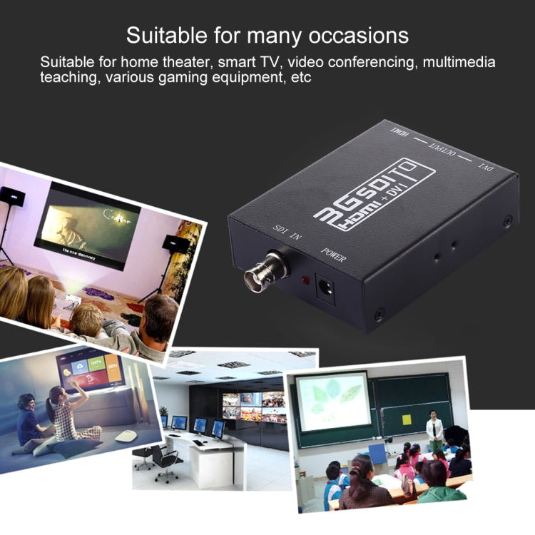 NEWKENG NK-A8 3G SDI 轉 HDMI + DVI 轉換器
