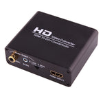 NEWKENG X5 HDMI 轉 DVI 含音訊 3.5mm 同軸輸出視訊轉換器，歐規插頭，X5 HDMI 轉 DVI 含音訊