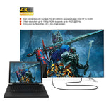 ROCKETEK SK-S5H 3 埠 USB 3.0 + HDMI + SD / TF 記憶卡讀卡器集線器 4K HDMI 轉接器，SK-S5H