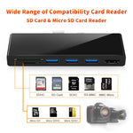 ROCKETEK SK-S5H 3 埠 USB 3.0 + HDMI + SD / TF 記憶卡讀卡器集線器 4K HDMI 轉接器，SK-S5H