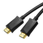 ROCKETEK HDMI01Y-2 HDMI 2.0 4K 30Hz 3D 高清鍍金接頭 HDMI 線，適用所有 HDMI 裝置，長度：2 米