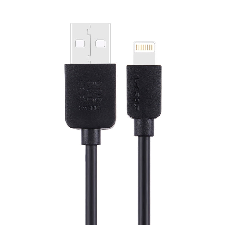 HAWEEL 1 米高速 35 芯 8 針轉 USB 同步充電線，適用 iPhone、iPad，8 針 1 米，8 針線 1 米