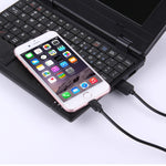 5 件裝 HAWEEL 1 米高速 8 針轉 USB 同步充電線套組，適用 iPhone、iPad，5 件