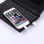 3 件裝 HAWEEL 1米高速 8針轉 USB 同步及充電線套件，適用於 iPhone、iPad，3件