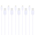 5 件裝 HAWEEL 1米高速 8針轉 USB 同步及充電線套件，適用於 iPhone、iPad