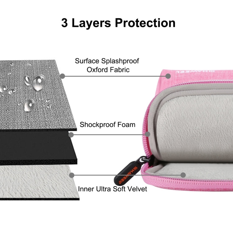 HAWEEL 15-17 吋筆電手提包，適用 Macbook、Samsung、Lenovo、Sony、DELL Alienware、CHUWI、ASUS 筆電，15-17 吋手提包