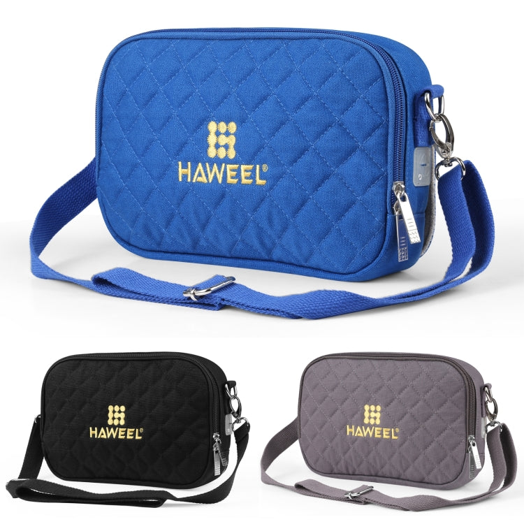 HAWEEL郵差肩包數字平板電話暖手包帶暖手器收納包
