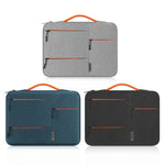 HAWEEL 13.0 吋筆電保護套拉鍊公事包，適用 Macbook、Samsung、Lenovo Thinkpad、Sony、DELL Alienware、CHUWI、ASUS、HP，13 吋至 13.5 吋筆電