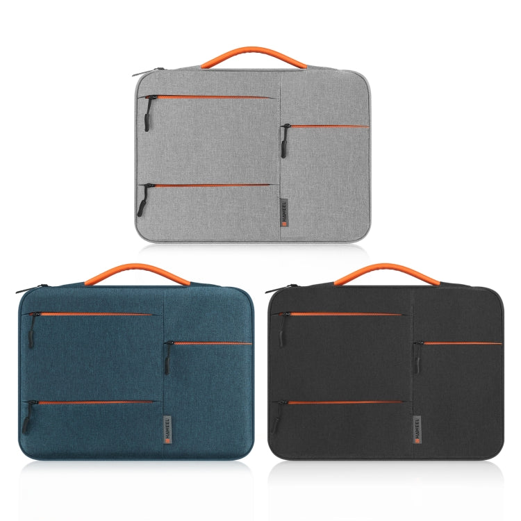 HAWEEL 13.0 吋筆電保護套拉鍊公事包，適用 Macbook、Samsung、Lenovo Thinkpad、Sony、DELL Alienware、CHUWI、ASUS、HP，13 吋至 13.5 吋筆電