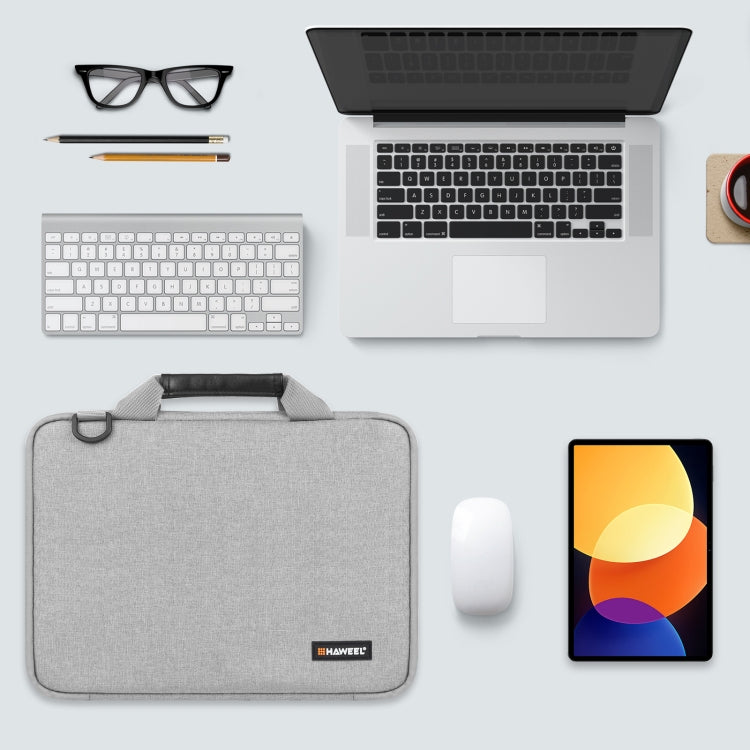 HAWEEL 15.0 吋至 16.0 吋公事包斜背筆電包，適用 Macbook、Lenovo Thinkpad、ASUS、HP，15.0 吋至 16.0 吋