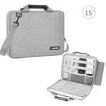 HAWEEL 15.0 吋至 16.0 吋公事包斜背筆電包，適用 Macbook、Lenovo Thinkpad、ASUS、HP，15.0 吋至 16.0 吋