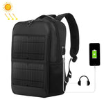 HAWEEL 14W 太陽能背包筆電包，帶手柄及 5V / 2.1A 最大 USB 充電埠，14W 背包 2