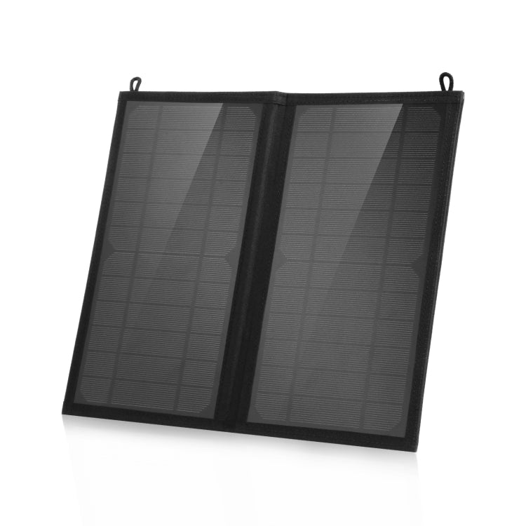 HAWEEL 12W 2 面板可折疊太陽能充電包，配 5V / 3.1A 最大雙 USB 埠，支援 QC3.0 與 AFC，12W 2 面板