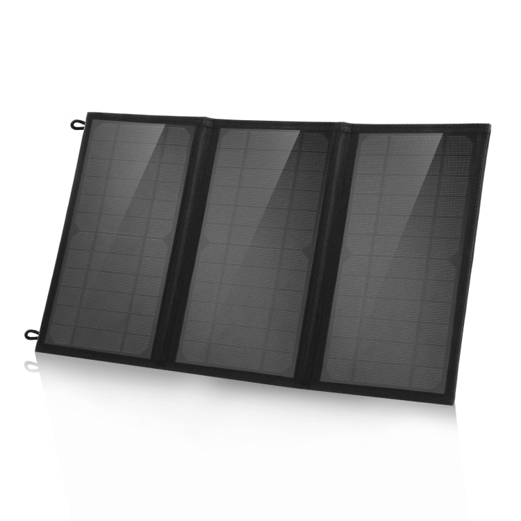 HAWEEL 18W 三片摺疊太陽能充電包，配備 5V / 3.1A 最大雙 USB 埠，支援 QC3.0 和 AFC，18W 三片