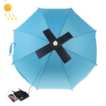 HAWEEL 28W 摺疊傘頂太陽能充電器，配備 5V 3A 最大雙 USB 埠，支援 QC3.0 / FCP / SCP / AFC / SFCP 協議
