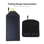 HAWEEL 28W 摺疊傘頂太陽能充電器，配備 5V 3A 最大雙 USB 埠，支援 QC3.0 / FCP / SCP / AFC / SFCP 協議