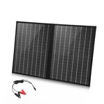HAWEEL 50W 摺疊太陽能充電器旅行摺疊包，50W