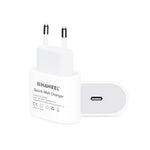 HAWEEL PD 20W 單 USB-C / Type-C 介面 QC 旅行充電器，支援完整 QC 協議，歐洲插頭，QC 充電器歐洲插頭