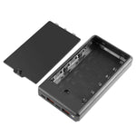 HAWEEL DIY 6 x 18650電池24W快充行動電源盒，帶顯示，不含電池，6 x 18650電池