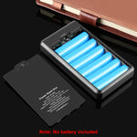 HAWEEL DIY 6 x 18650電池24W快充行動電源盒，帶顯示，不含電池，6 x 18650電池