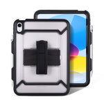 適用於 iPad 第十代 10.9 2022 360 全包覆防震平板保護套，附握把、支架及筆槽