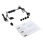 BT-KDK61 CVC6.0 Noise Reduction Stereo Magnetic Wireless Sports Bluetooth Earphone, Support Wire-control