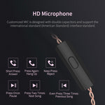 KZ ZSN 圓形鐵動鐵四核有線控制入耳式超重低音 HiFi 耳機附麥克風