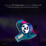 KZ ZST 圓形鐵入耳式超重低音 MP3 雙單元耳機無麥克風