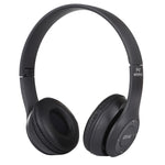 P47 可折疊無線藍牙耳機，配 3.5mm 音頻插孔，支援 MP3 / 通話，P47 黑色、P47 藍色、P47 紅色、P47 白色、P47 綠色