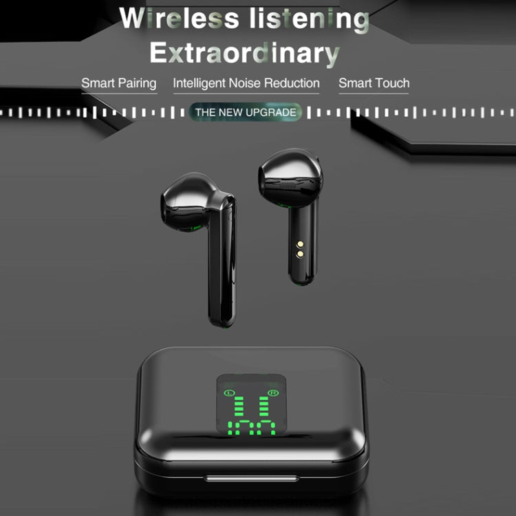 P100pro TWS 藍牙 5.0 觸控無線藍牙耳機，附充電盒與 LED 智能數字顯示，支援 Siri 與通話